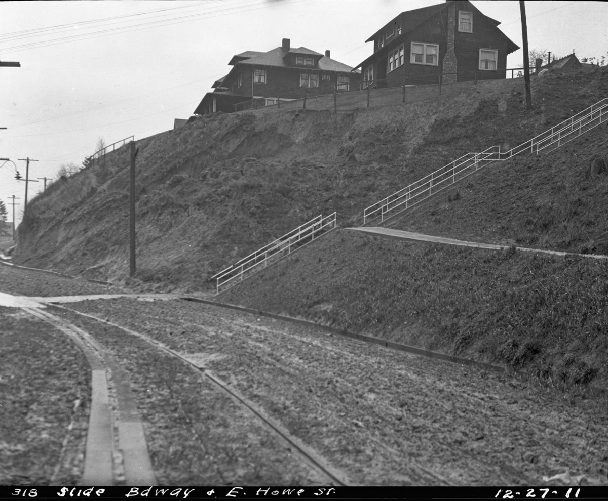 1911 slide at Howe St