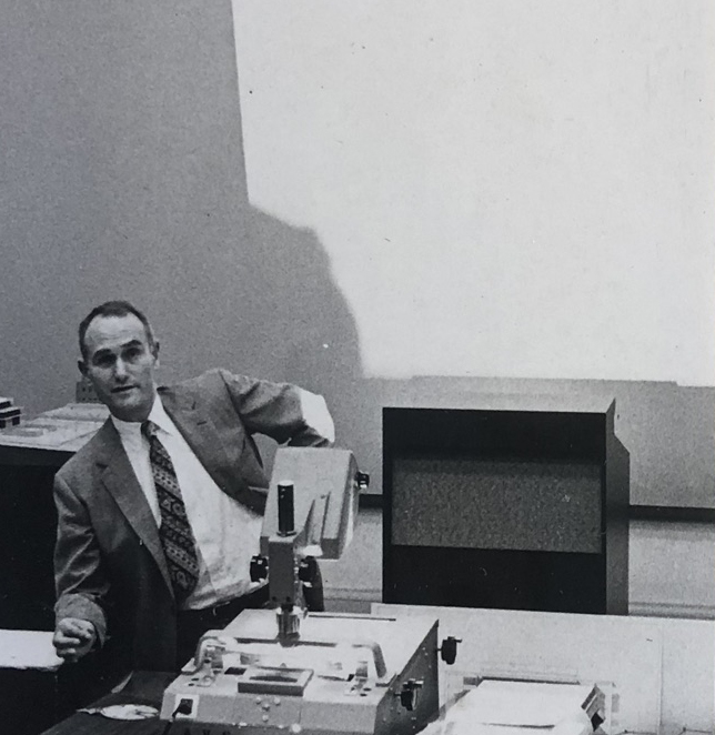 UW Professor Daniel Streissguth, ca. 1967